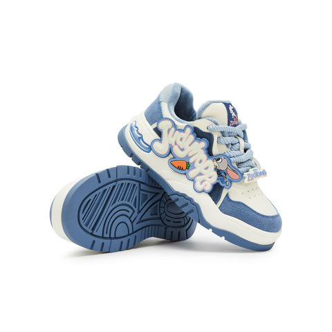 天美意2024冬新款商场同款疯狂动物城联名面包鞋女板鞋CNE29DM4