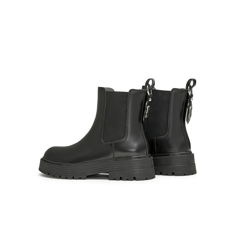 天美意2024冬新款商场同款疯狂动物城联名英伦女切尔西靴CQ940DD4