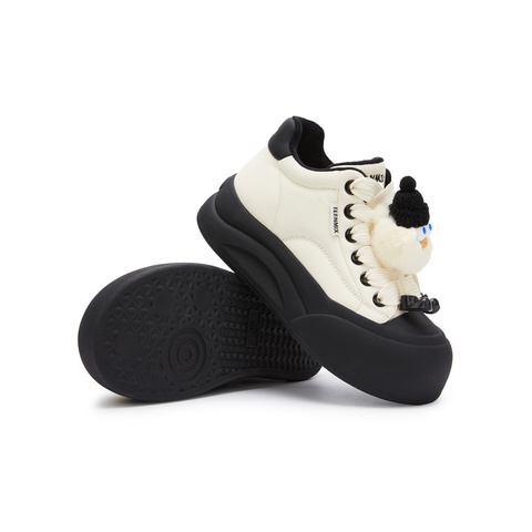 天美意2024冬新款商场同款休闲百搭厚底运动户外女板鞋BK431DD4