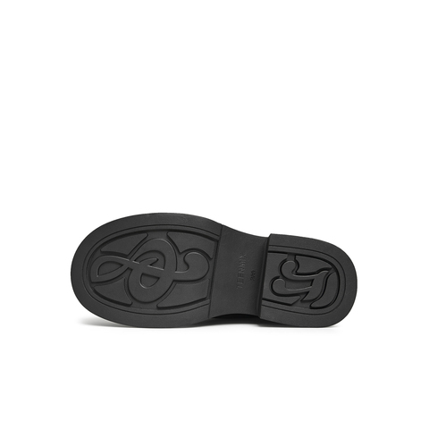 天美意2024冬新款长筒高街百搭显瘦机车舒适女骑士靴KQZ13DG4