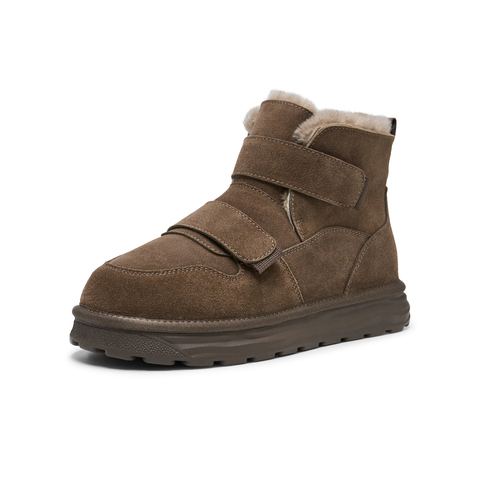 天美意2024冬新款百搭工装街头潮酷增高男休闲户外靴XD009DD4