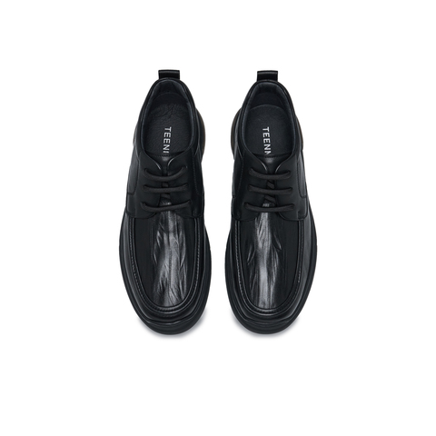 天美意2024冬新款商场同款通勤英伦风复古风男皮靴EWX01DD4