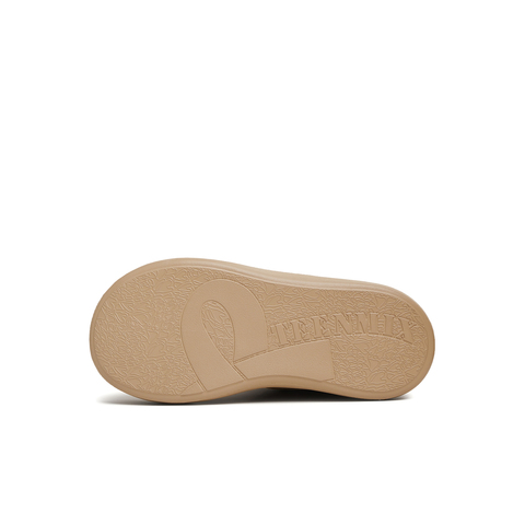 天美意2024冬新款商场同款时尚百搭纯色厚底女雪地靴CP541DD4