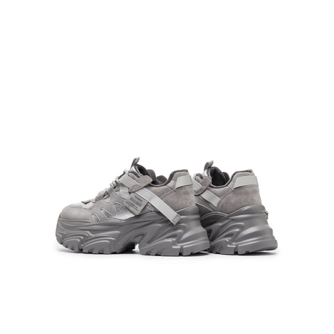 天美意2024冬新款商场同款厚底潮酷时尚休闲鞋女老爹鞋CJ820DM4