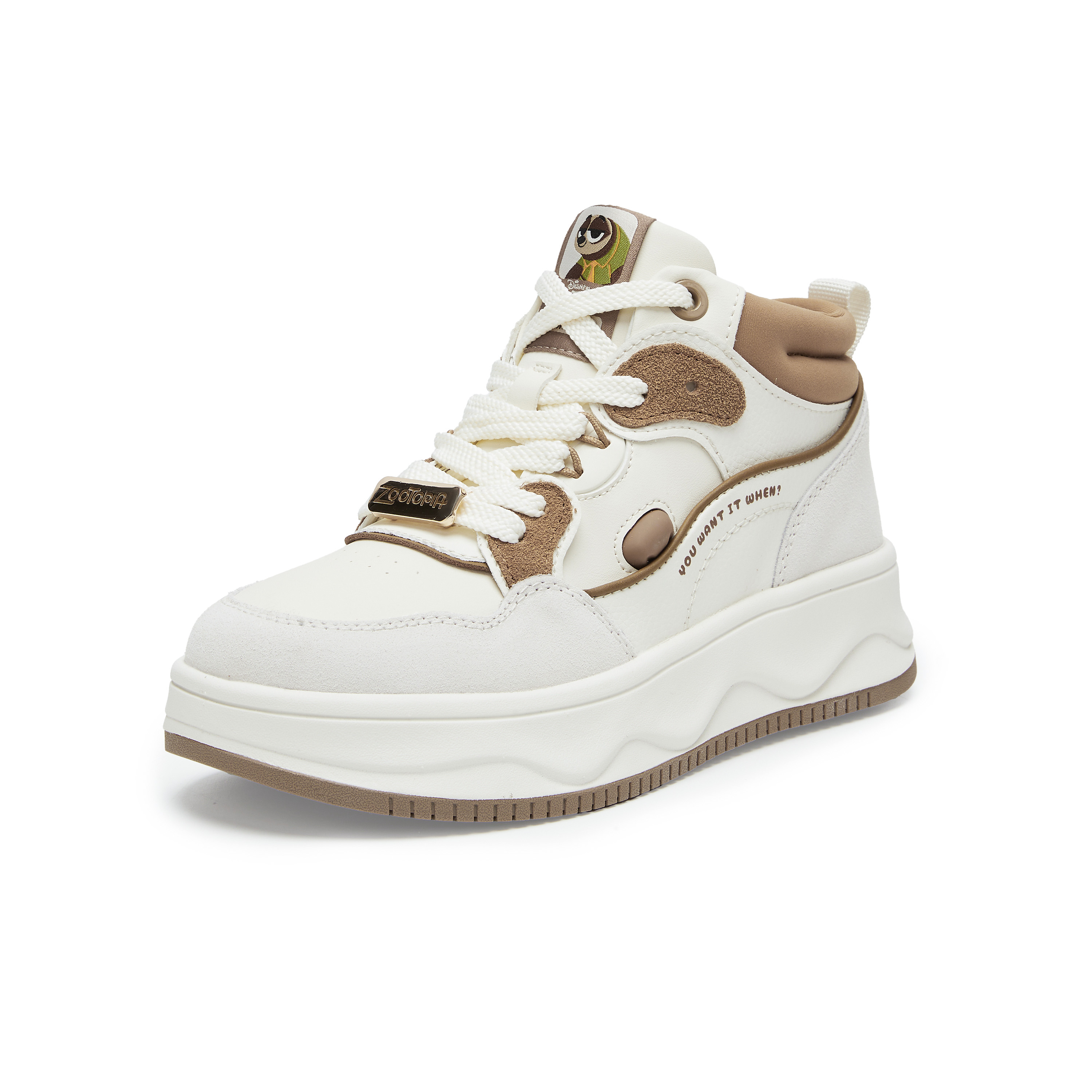 天美意2024冬新款商场同款疯狂动物城联名女运动高帮靴CQ141DD4