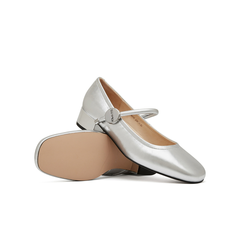 天美意2024秋新款通勤舒适日常百搭浅口单鞋女玛丽珍鞋KM015CQ4