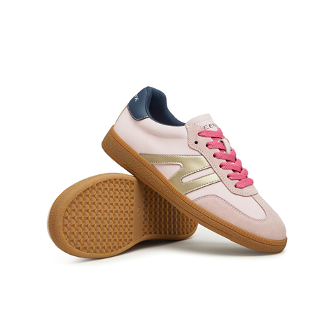 天美意2024秋新款复古休闲百搭阿甘德训鞋女休闲鞋AI021CM4