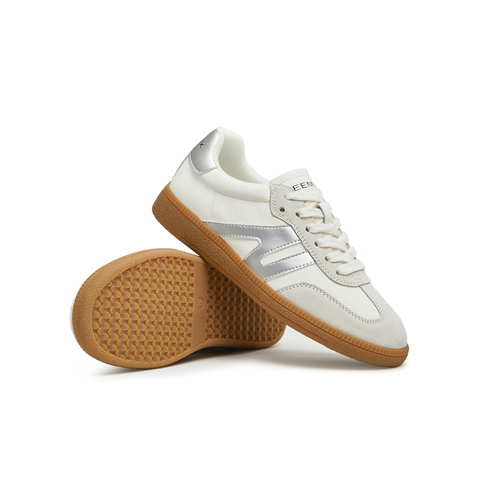 天美意2024秋新款复古休闲百搭阿甘德训鞋女休闲鞋AI021CM4