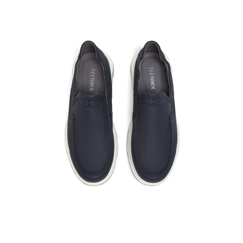 天美意2024秋新款商场同款一脚蹬百搭男商务休闲皮鞋3MT02CM4