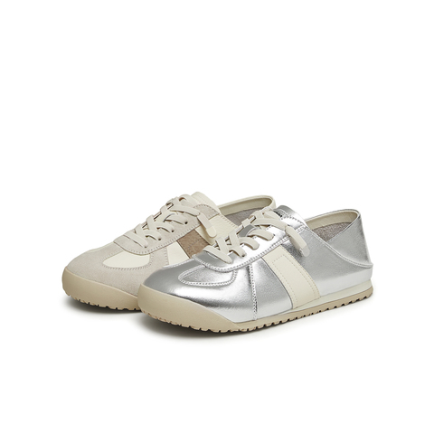 天美意2024秋新款商场同款复古美式休闲女阿甘德训鞋BJ231CM4