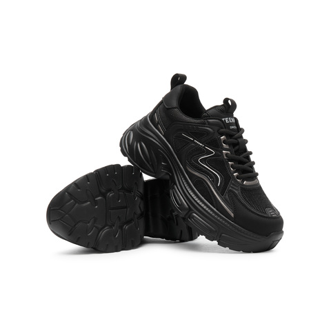 天美意2025春新款商场同款休闲系带厚底百搭女老爹鞋BK621AM5