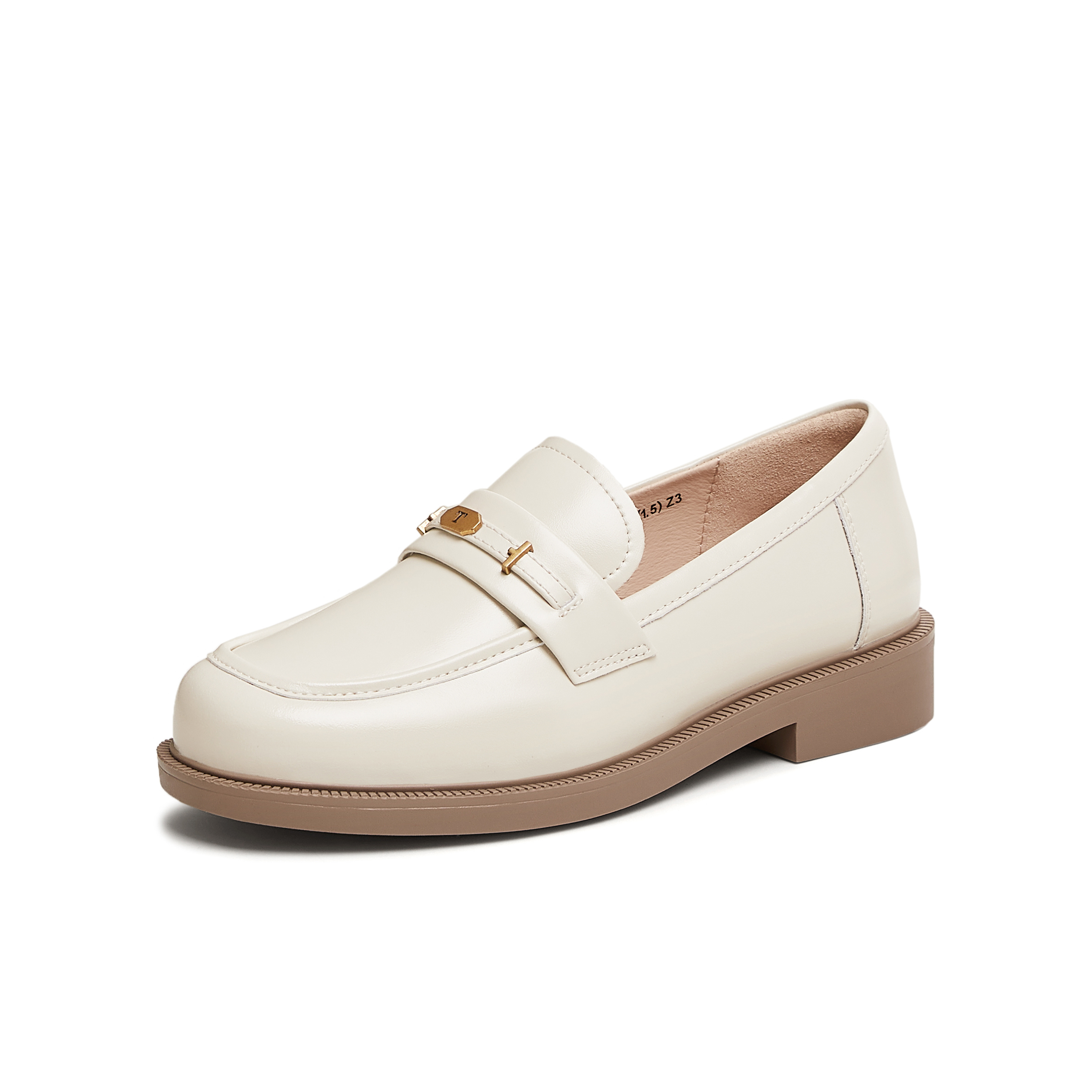 天美意2025春新款商场同款jk百搭时尚通勤女乐福鞋CXC48AA5