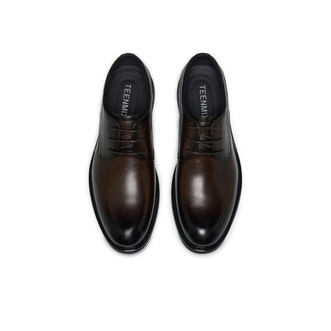 天美意2025春新款商场同款通勤商务英伦男正装皮鞋3TP01AM5