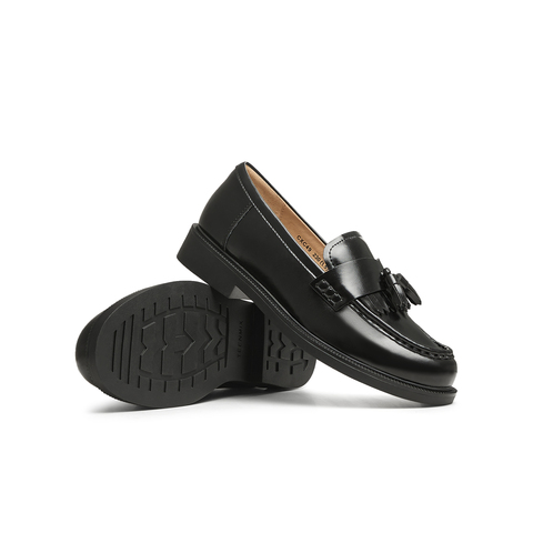 天美意2025春新款商场同款jk百搭日系女学院乐福鞋CXC49AA5