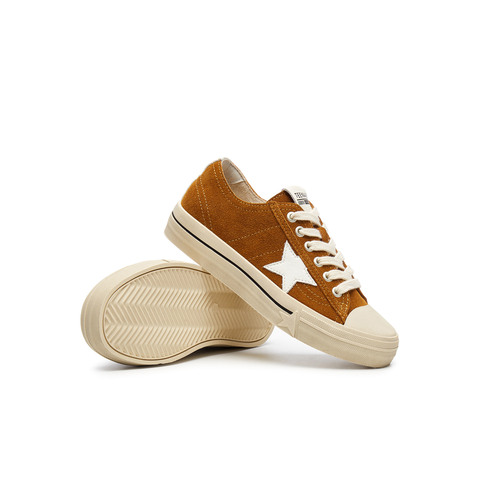 天美意2025春新款百搭时尚通勤潮流复古风女休闲板鞋KB065AM5