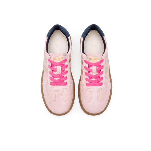 天美意2025春新款休闲系带复古平底百搭通勤女德训鞋KG069AM5