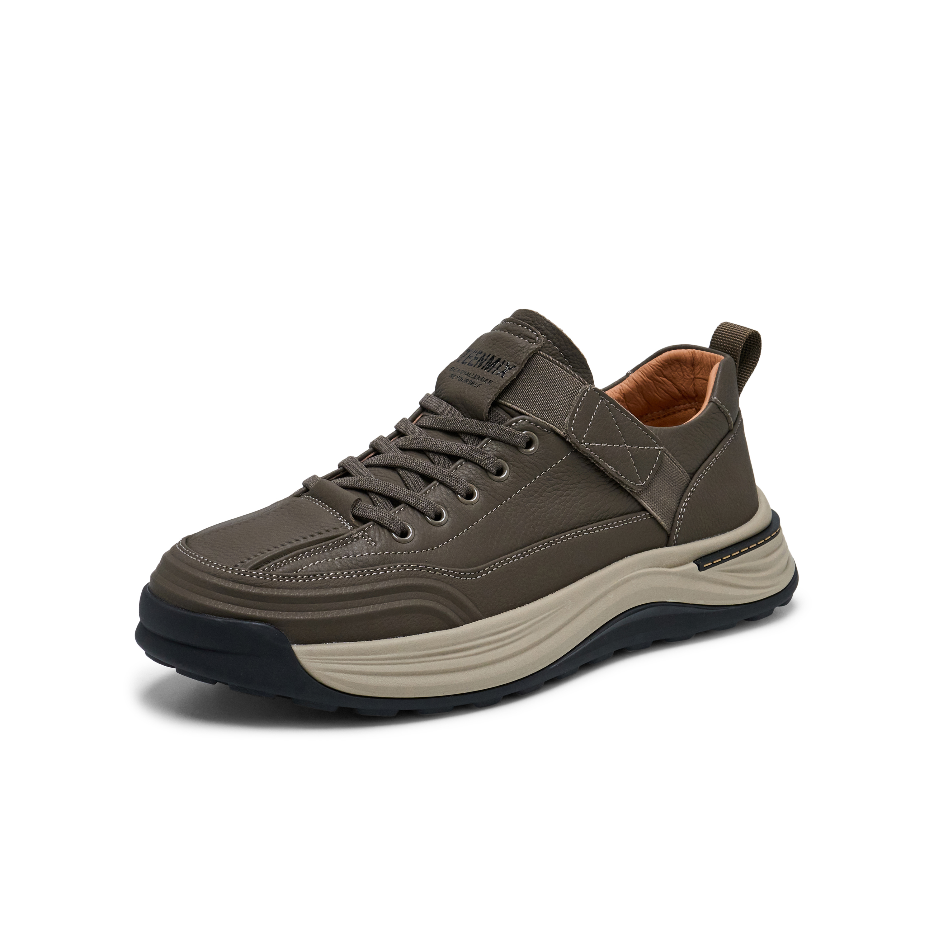 天美意2025春新款商场同款百搭系带舒适通勤男工装鞋C2V07AM5