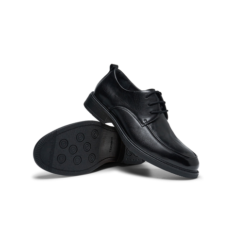 天美意2025春新款商场同款百搭商务通勤男正装皮鞋3UA01AM5