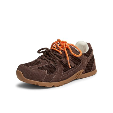 天美意2025春新款百搭复古休闲通勤运动风女德训鞋KG070AM5