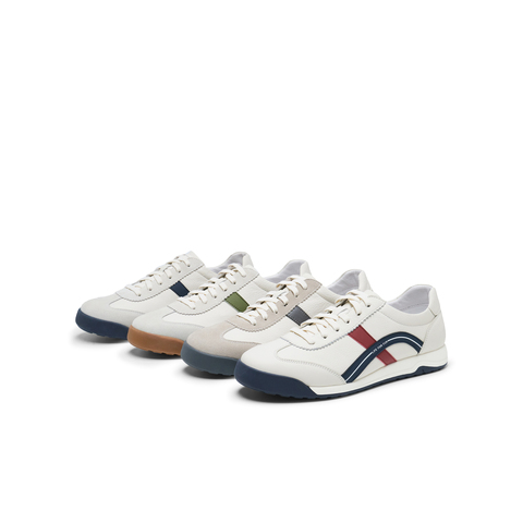 天美意2025春新款商场同款休闲系带舒适通勤男德训鞋EVK12AM5