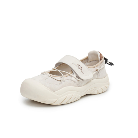 天美意2025春新款厚底时尚百搭小个子复古风女休闲鞋KH001AA5