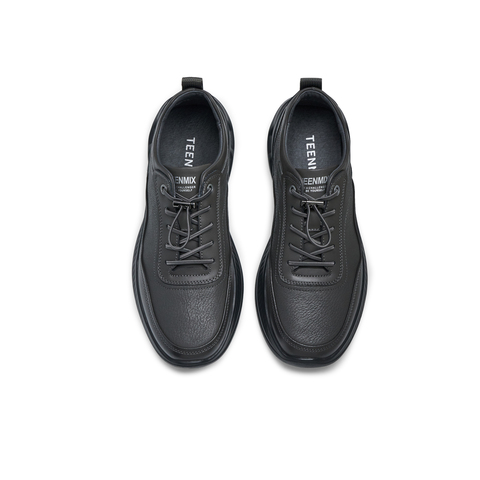 天美意2025春新款商场同款百搭系带通勤休闲男健步鞋3TR01AM5