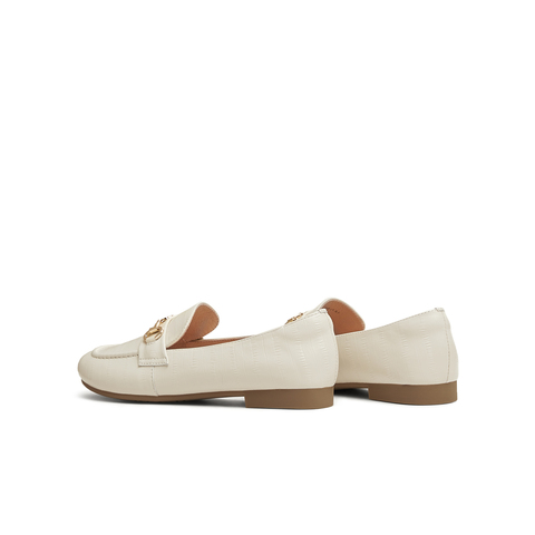 天美意2025春新款时尚通勤百搭优雅休闲法式女乐福鞋BK461AA5