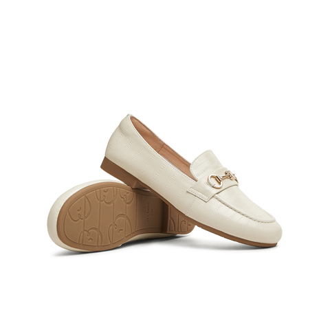 天美意2025春新款时尚通勤百搭优雅休闲法式女乐福鞋BK461AA5