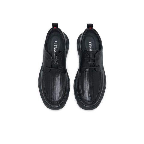 天美意2025春新款商场同款通勤百搭舒适男休闲皮鞋C7H21AM5