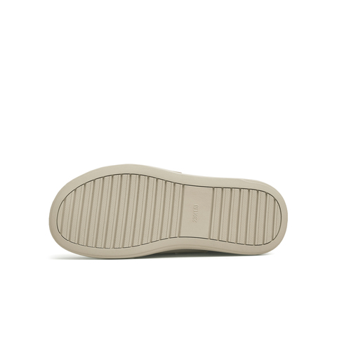 天美意2025春新款商场同款厚底魔术贴复古单鞋女乐福鞋BK371AM5