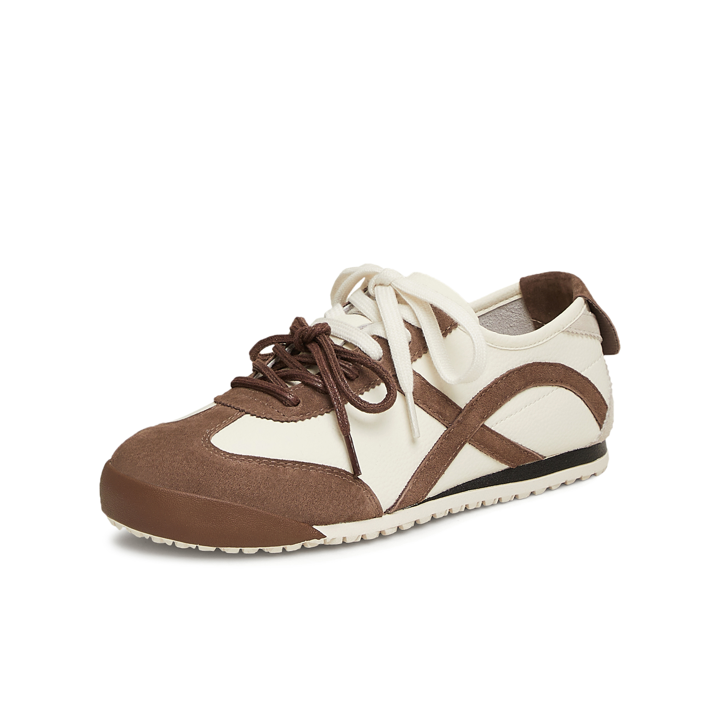 天美意2025春新款商场同款通勤休闲复古风女德训鞋BK611AM5