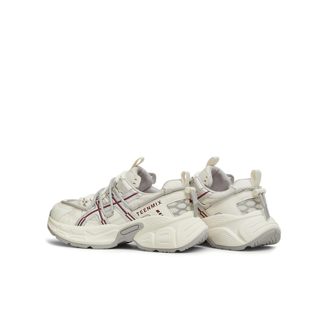 天美意2025春新款休闲系带厚底百搭增高复古女老爹鞋KD075AM5