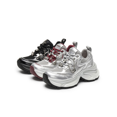 天美意2024冬新款商场同款潮流运动百搭休闲女老爹鞋BK501AM5