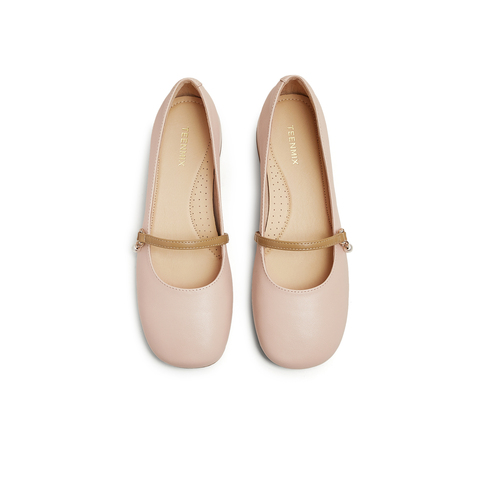 天美意2025春新款商场同款复古法式温柔女玛丽珍鞋BG592AQ5