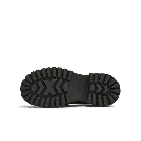 天美意2025春新款复古百搭休闲时尚一脚蹬女乐福鞋CPF05AA5