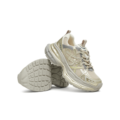 天美意2025春新款商场同款厚底增高系带休闲女老爹鞋BK781AM5