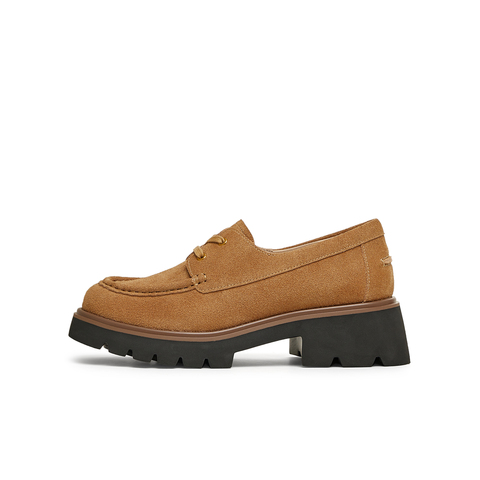 天美意2025春新款知识分子风百搭书呆子女学院牛津鞋CJM03AM5