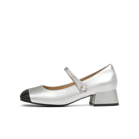 天美意2025春新款商场同款通勤百搭小个子女玛丽珍鞋CRW27AQ5