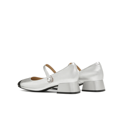 天美意2025春新款商场同款通勤百搭小个子女玛丽珍鞋CRW27AQ5