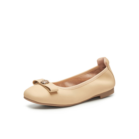 天美意2025春新款商场同款法式浅口低跟女玛丽珍鞋BG962AQ5