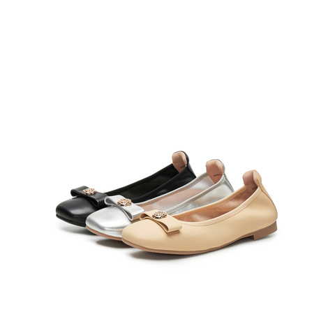 天美意2025春新款商场同款法式浅口低跟女玛丽珍鞋BG962AQ5