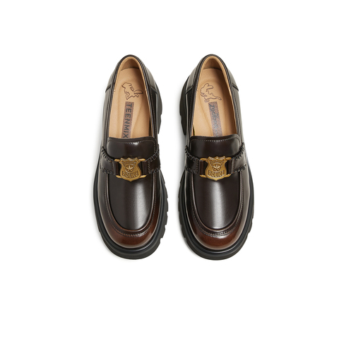 天美意2025春新款商场同款疯狂动物城同款学院女乐福鞋CJM21AA5