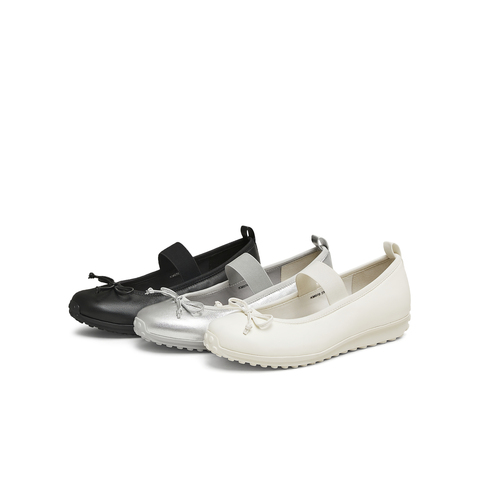 天美意2025春新款芭蕾风蝴蝶结韩系百搭气质女玛丽珍鞋KM070AQ5