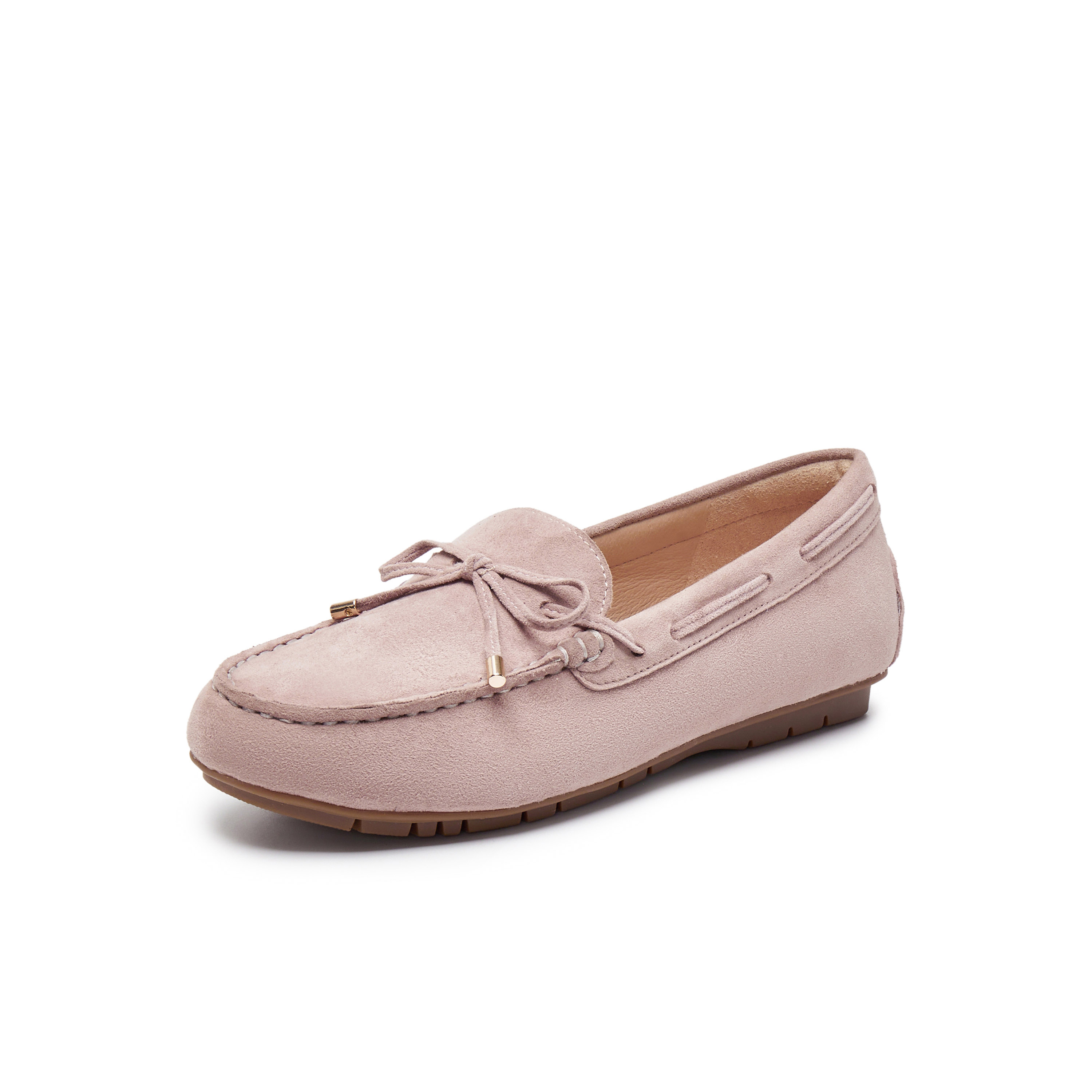 天美意2025春新款商场同款英伦休闲复古风女乐福鞋CRY04AA5