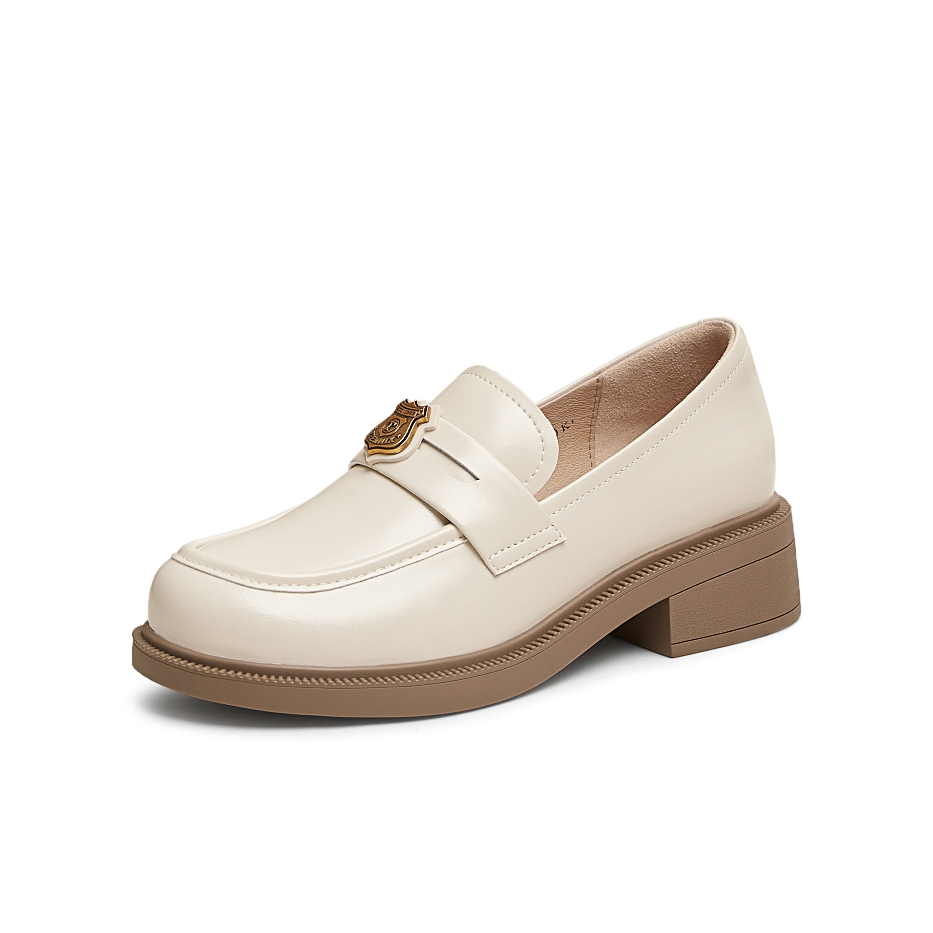 天美意2025春新款商场同款日系jk百搭女学院乐福鞋CNG30AA5