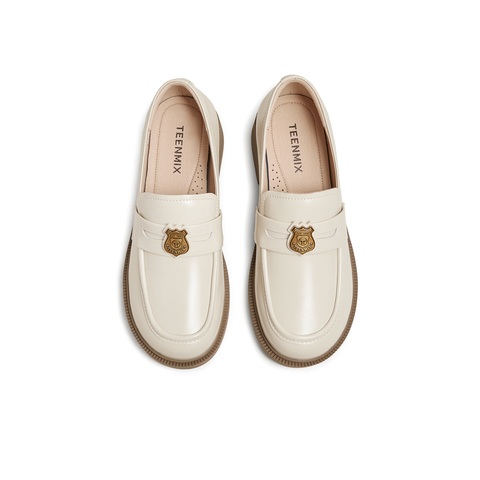 天美意2025春新款商场同款日系jk百搭女学院乐福鞋CNG30AA5