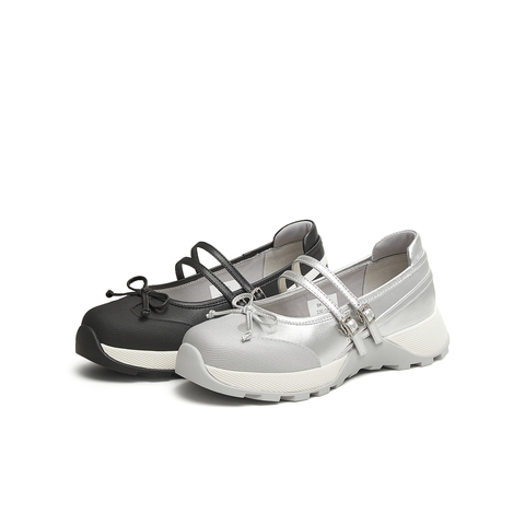 天美意2025春新款商场同款一字带休闲通勤女玛丽珍鞋BK731AQ5