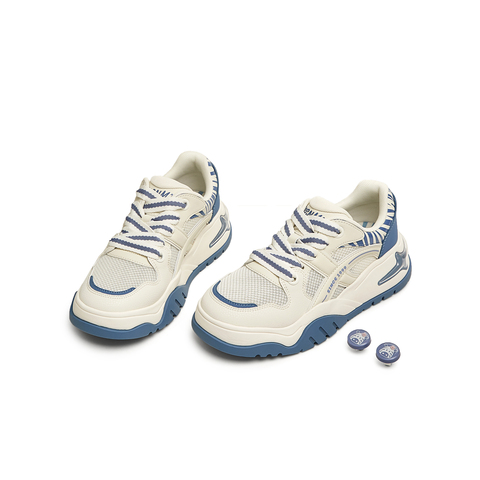 天美意2025夏新款商场同款趴趴农场系列百搭女休闲板鞋CIG24BM5