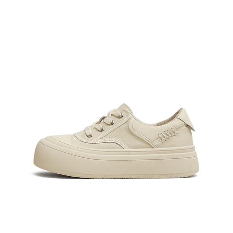 天美意2025夏新款百搭通勤日常舒适潮流复古女休闲板鞋KB071BM5