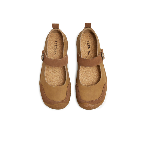 天美意2025春新款休闲运动玛丽珍鞋百搭女时尚休闲鞋KM077AQ5